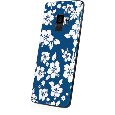 Blue and White Galaxy S9 Skin